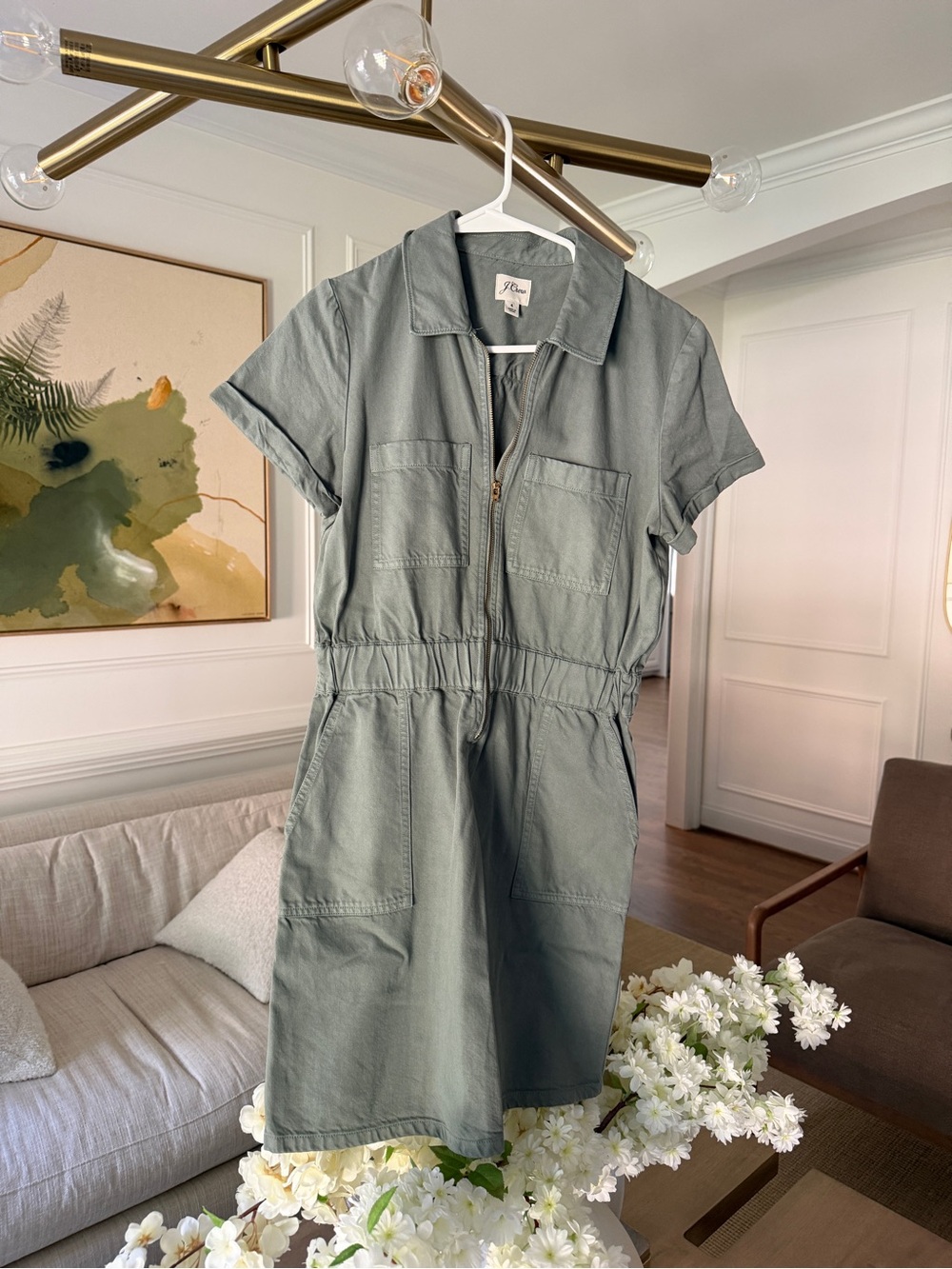 J.Crew Utility Mini Dress